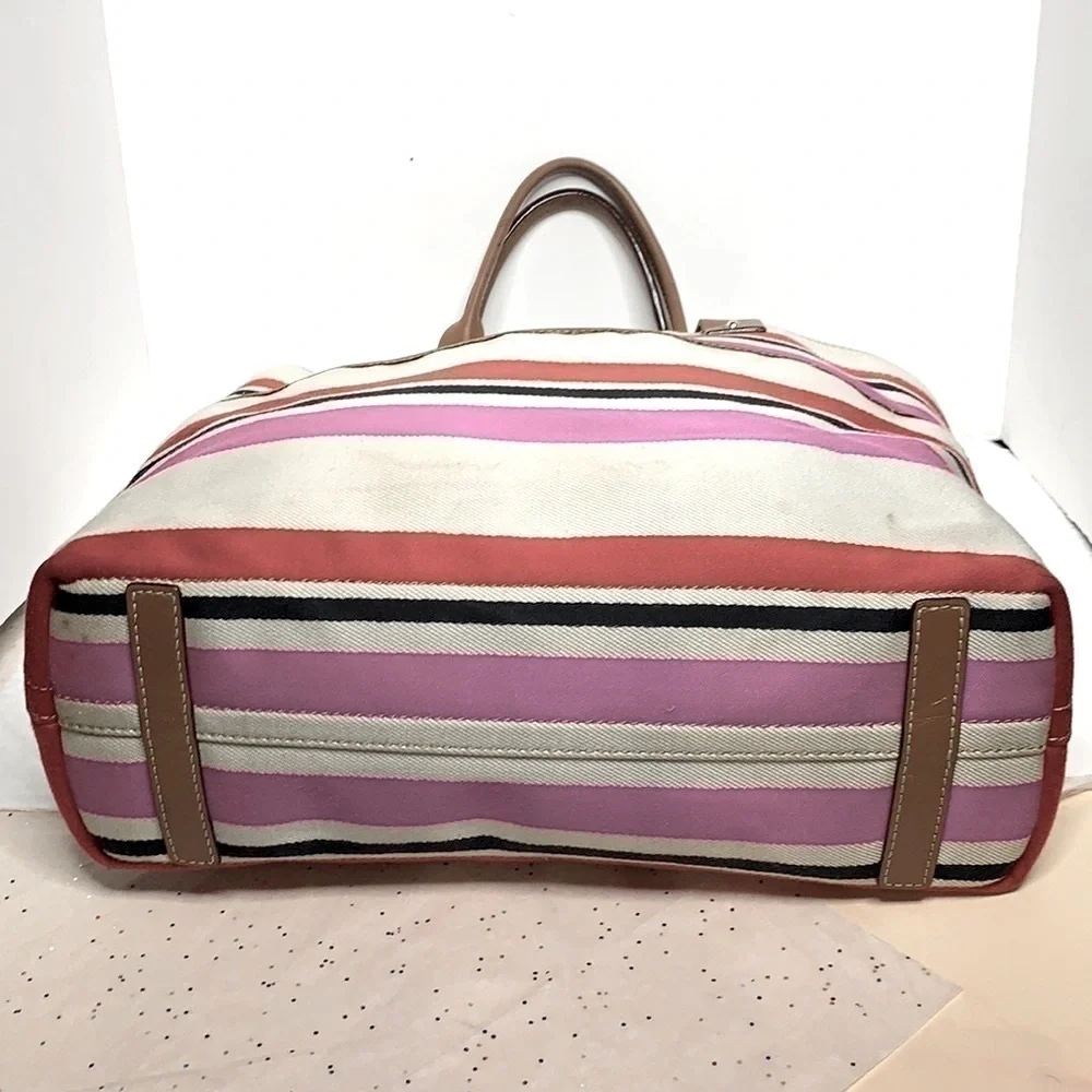 Kate Spade Oak Island Stripe Magazine Tote